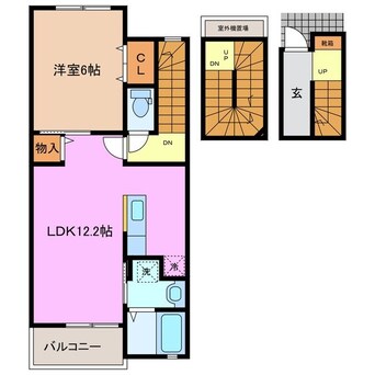間取図 コージーハウス