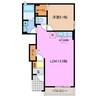 バンビ　イトウ 1LDKの間取り