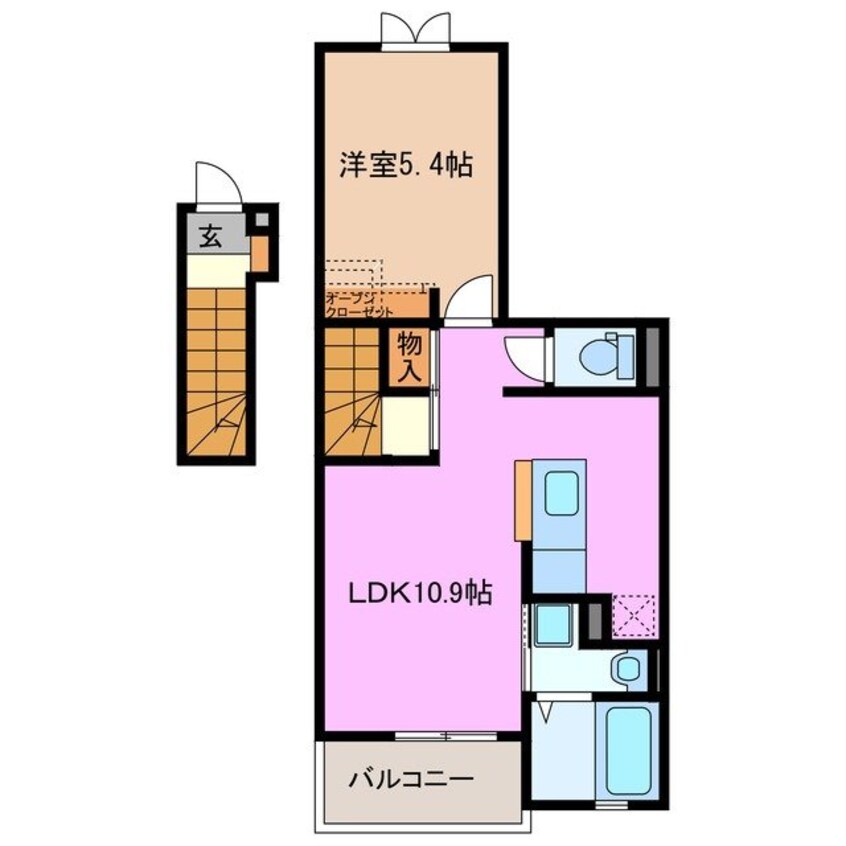 間取図 コージーハウス