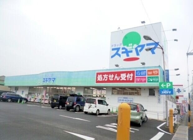 ドラッグスギヤマときわ店(ドラッグストア)まで540m シャトーブランⅡ