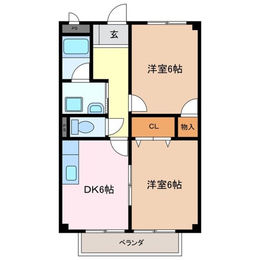 間取図 Ｓｕｒｐｌｕｓモンパルナス