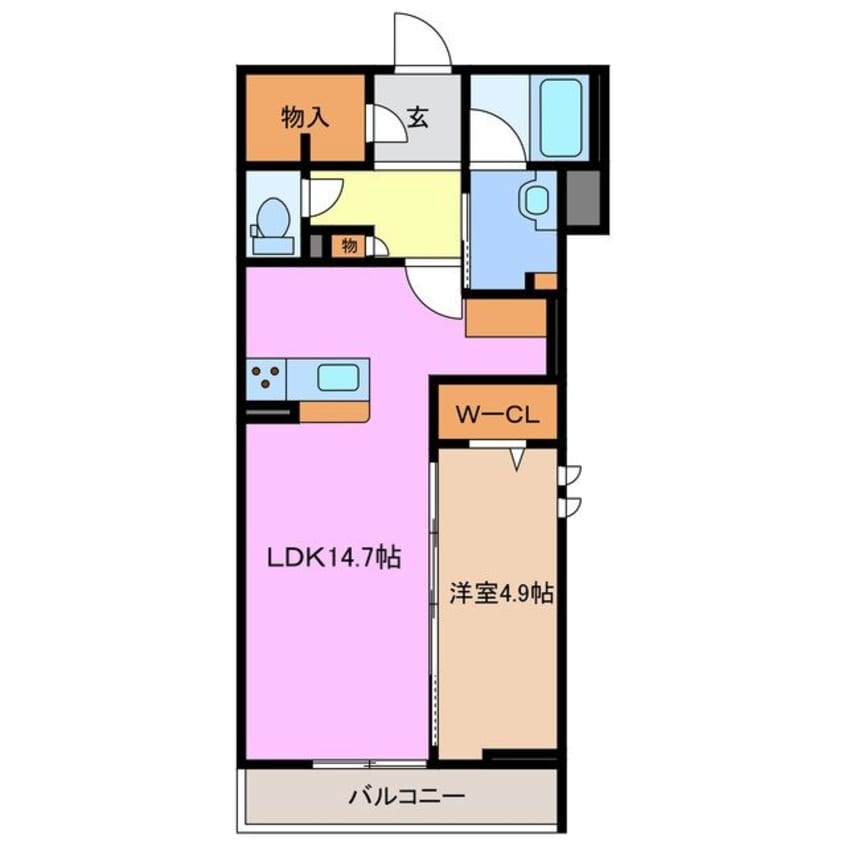 間取図 シャーメゾン桜ステージ