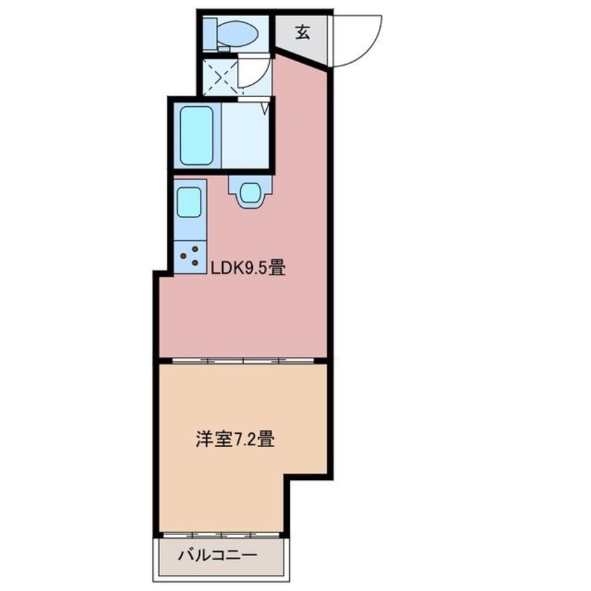 間取図 安島コーポ