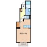 パンセ 1Rの間取り