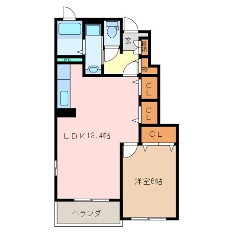 間取り図 フォーシーズン　Ｍ