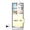 エスポア 1Kの間取り