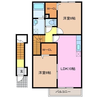 間取図 コージー　グローヴⅡ