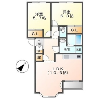 間取図 ビューフォートⅡ