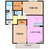 ｆｉｎｄ ｂｉｒｄｉｅ　Ｄ 2LDKの間取り