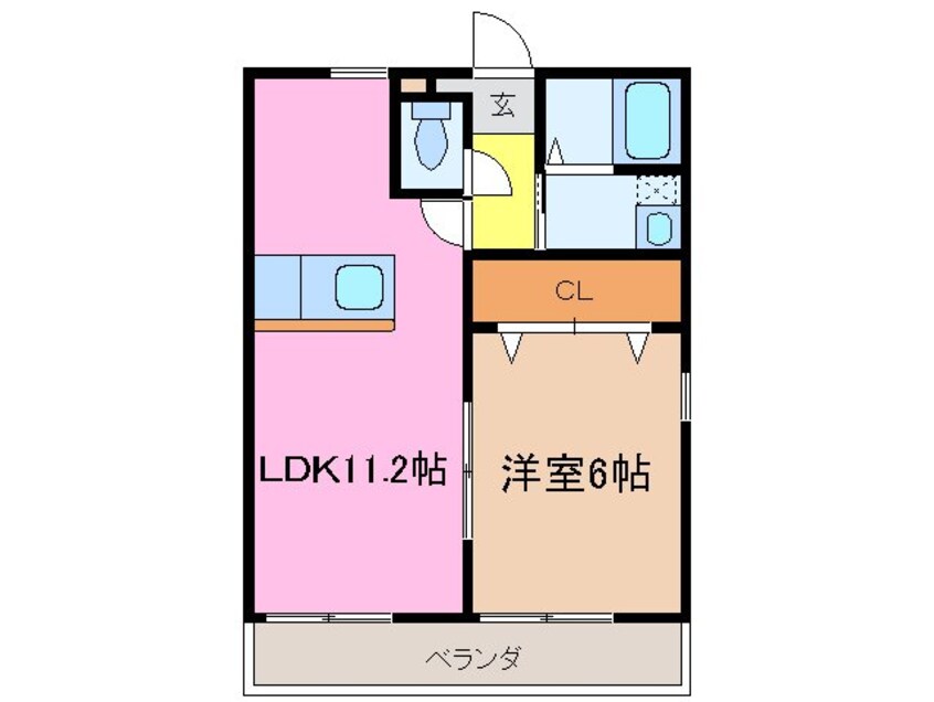 間取図 クラウドⅢ　Ａ棟