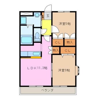 間取図 カンタベリー