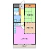メゾン三光マンション 2LDKの間取り