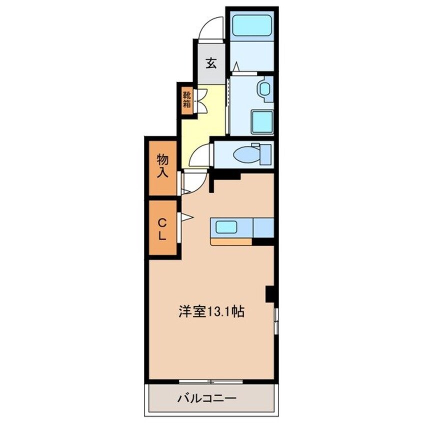 間取図 ベルシエロ　Ｃ