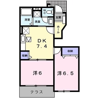 間取図 メゾン　アンジュＣ棟