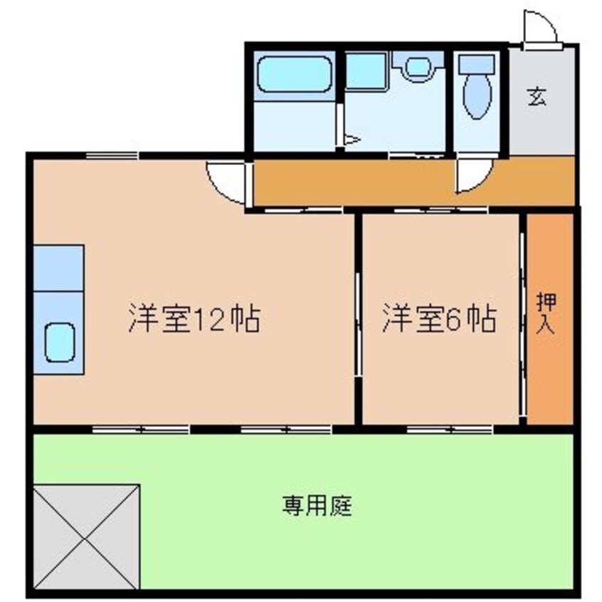 間取図 エスポア２１