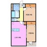 Face　Mansion 2LDKの間取り
