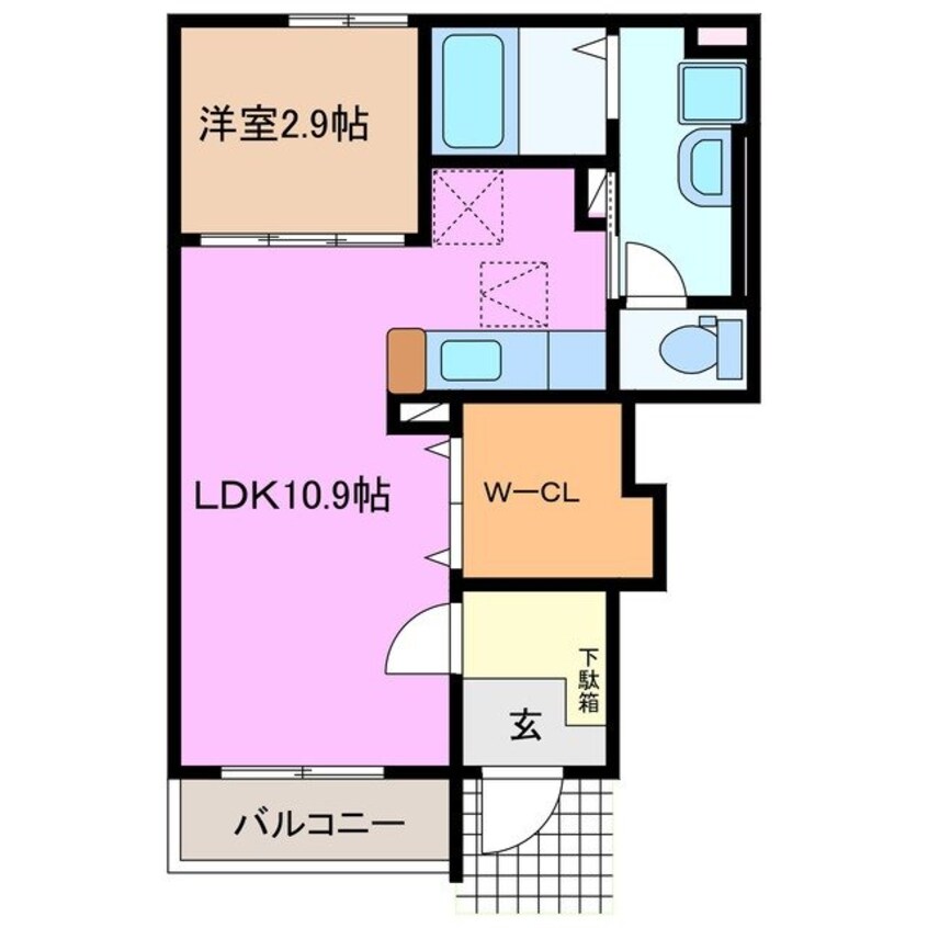 間取図 パサージュ