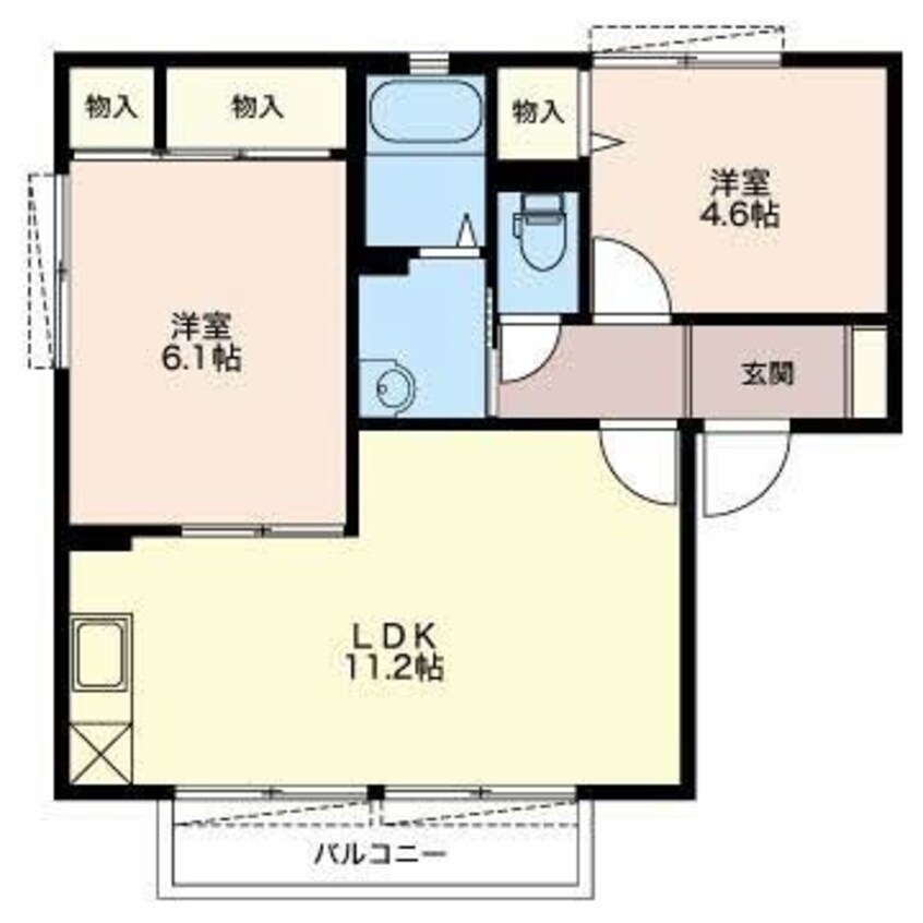 間取図 ルーチェ　C