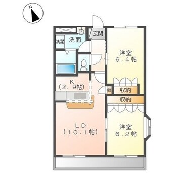 間取図 ハイムフローラ