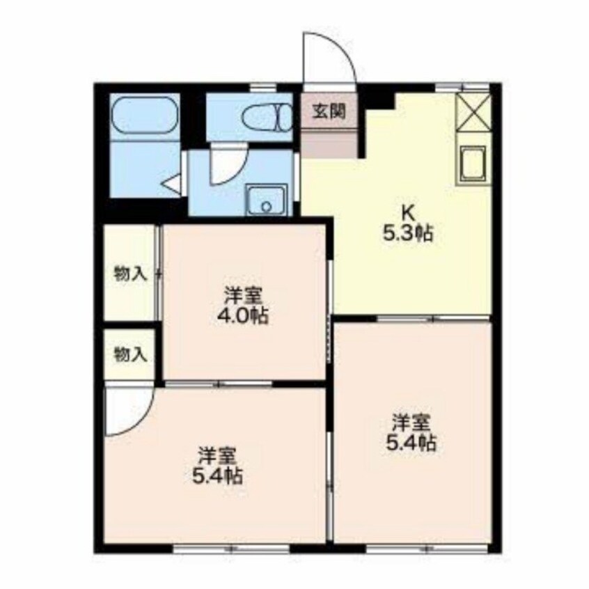 間取図 ファミール新道