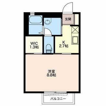 間取図 エクレール泰山　Ａ