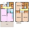 ユニフレックス嬉野　Ｂ 3LDKの間取り