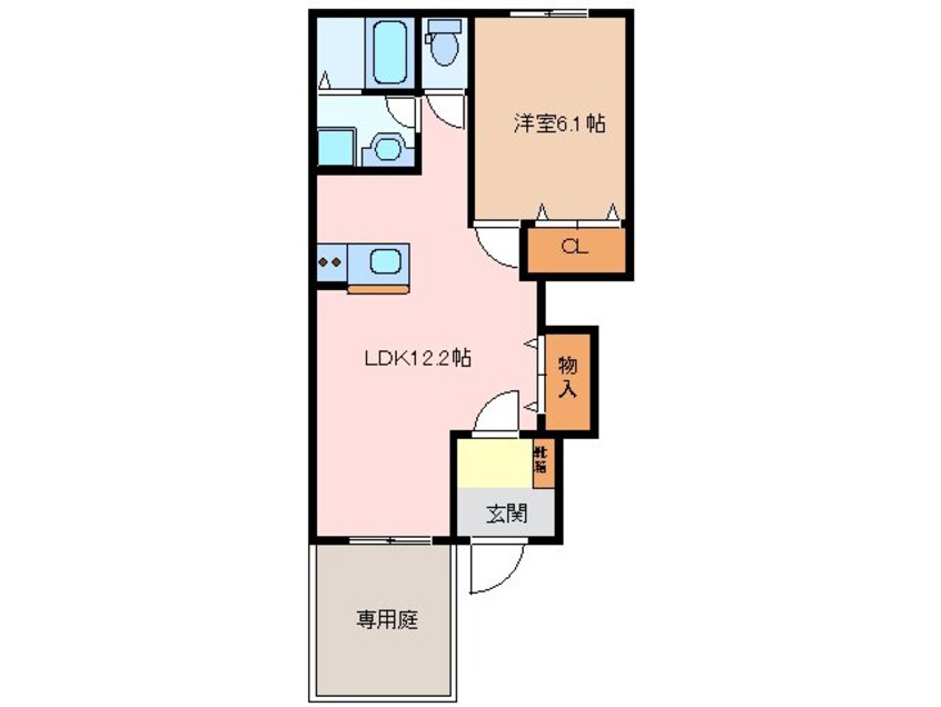 間取図 ベルシーナ駅部田