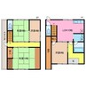 東町貸家 4LDKの間取り