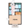 ＶＥＮＴ　ＶＥＲＴ 1Kの間取り