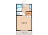 コーポ和院　Ⅱ 1Kの間取り