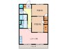 マンション山本 2LDKの間取り