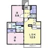 ドリーム・２１　Ｂ棟 2LDKの間取り