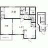 ヴィア・ラッテア　Ｂ棟 2LDKの間取り