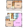 大口町A貸家 3LDKの間取り