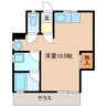 上村様共同住宅 1Rの間取り