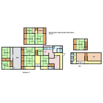 間取図 アンティークハウス佐田