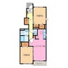 アルシュ　Ⅱ 2LDKの間取り