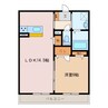 Alflat Nakagawa 1LDKの間取り