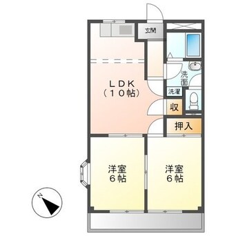 間取図 フォンテーヌ