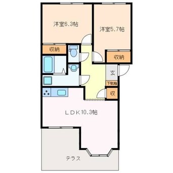 間取図 ビューフォートⅡ