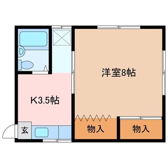 間取図 コーポHARA
