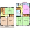 大口町貸家 5DKの間取り