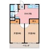 伊藤ビル 2Kの間取り