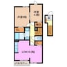 エアリーⅡ 2LDKの間取り