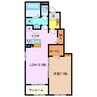 ライラック　Ａ 1LDKの間取り