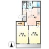 フューチャー 2DKの間取り