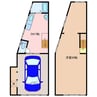 日野町貸家 1DKの間取り