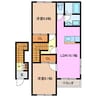 エクシードⅡ 2LDKの間取り