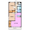マイタウン松阪 2LDKの間取り