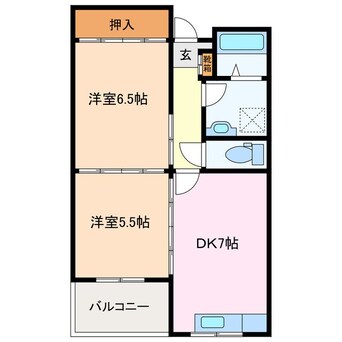 間取図 メゾン三光マンション